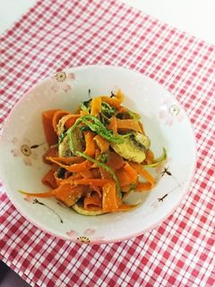 ※クレソンと人参の炒めもの※-レシピのメイン写真