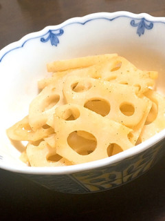 簡単 お惣菜✨レンコンの塩レモンきんぴら-レシピのメイン写真