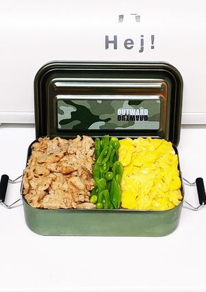 15分かからない即席三色弁当-レシピのメイン写真