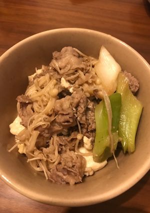 簡単肉豆腐-レシピのメイン写真