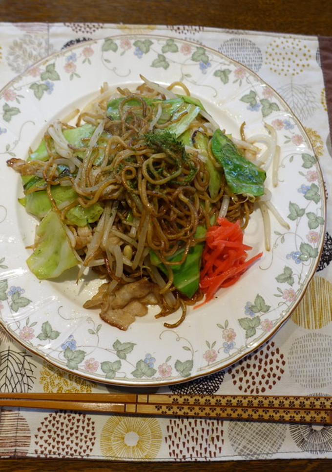 ３食焼きそばの正しい作り方-レシピのメイン写真