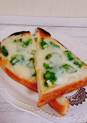 春の香り*ふきのとうのチーズトースト-レシピのメイン写真