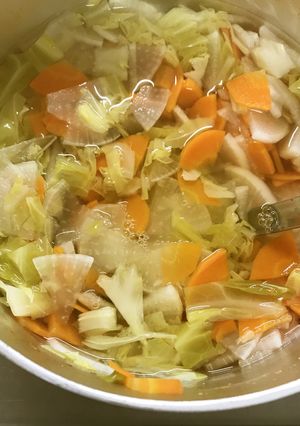 離乳食スタートから　基本の野菜だし-レシピのメイン写真