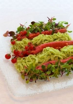 【米粉】青じそ米粉麺 サラダ仕立て-レシピのメイン写真