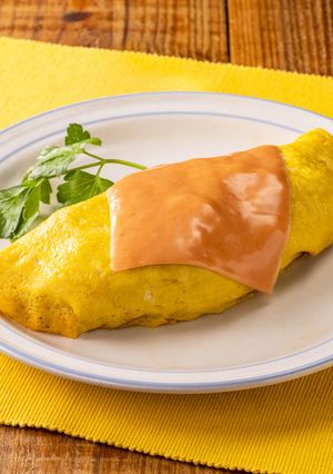 明太マヨ風味オムライス-レシピのメイン写真