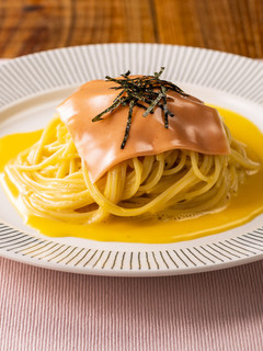 明太マヨ風味のカルボナーラ風パスタ-レシピのメイン写真