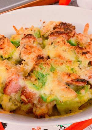 ウインナーとアボカドのチーズ焼き◡̈⋆*-レシピのメイン写真