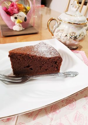 生クリーム不要！美味しいガトーショコラ☆-レシピのメイン写真