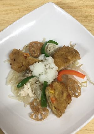 手作りツナ入りがんも-レシピのメイン写真