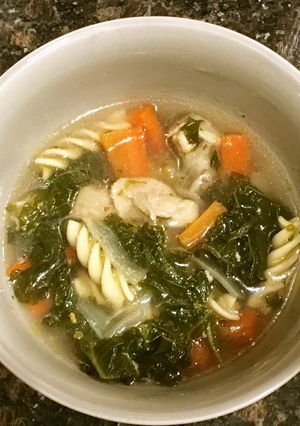 風邪に負けるな☆チキンヌードルスープ-レシピのメイン写真