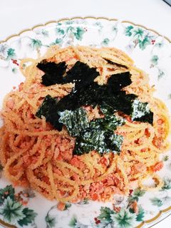 母特製焼きたらこスパゲッティ-レシピのメイン写真