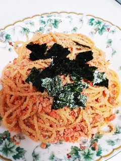 母特製焼きたらこスパゲッティ-レシピのメイン写真