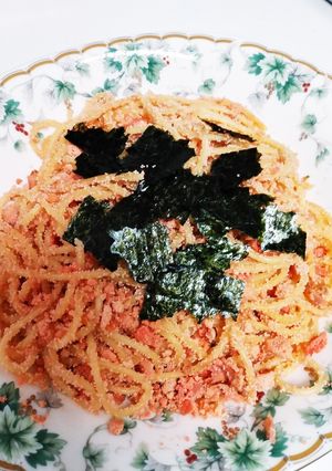 母特製焼きたらこスパゲッティ-レシピのメイン写真