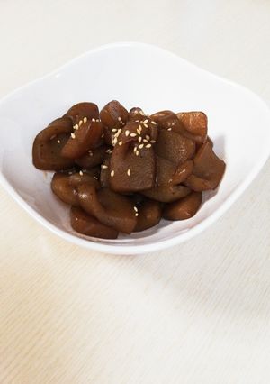 手綱コンニャクの炊いたの-レシピのメイン写真