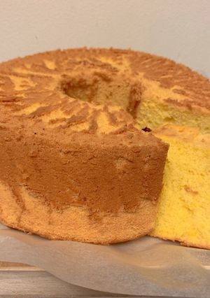 BPなしで♪プレーンシフォンケーキ-レシピのメイン写真