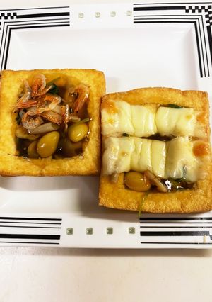 厚揚げの野菜あんかけ　チーズのせ-レシピのメイン写真