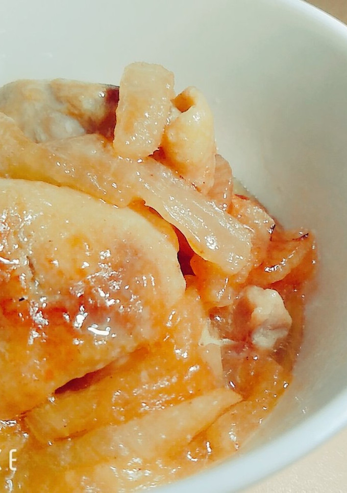 鶏肉と大根の簡単あんかけ炒め★-レシピのメイン写真