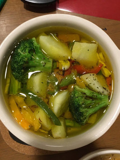 簡単!じゃがいもと彩り野菜のアヒージョ-レシピのメイン写真