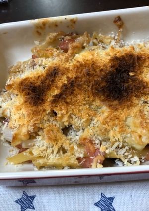 ベーコンマカロニグラタン-レシピのメイン写真