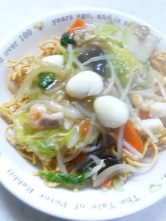 五目かた焼きそば・中華丼-レシピのメイン写真