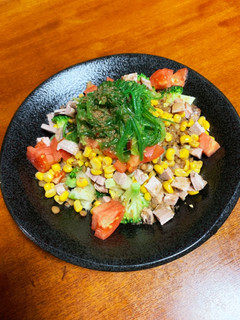 セロリとコーンのチョップトサラダ-レシピのメイン写真