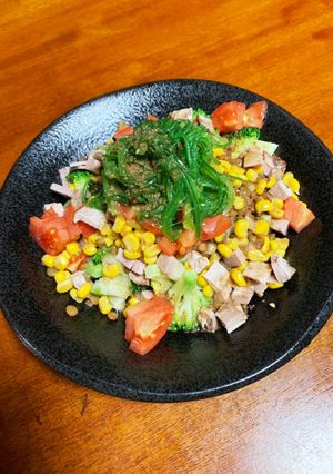 セロリとコーンのチョップトサラダ-レシピのメイン写真