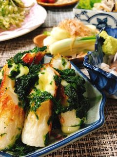 生青のり磯部焼き-レシピのメイン写真