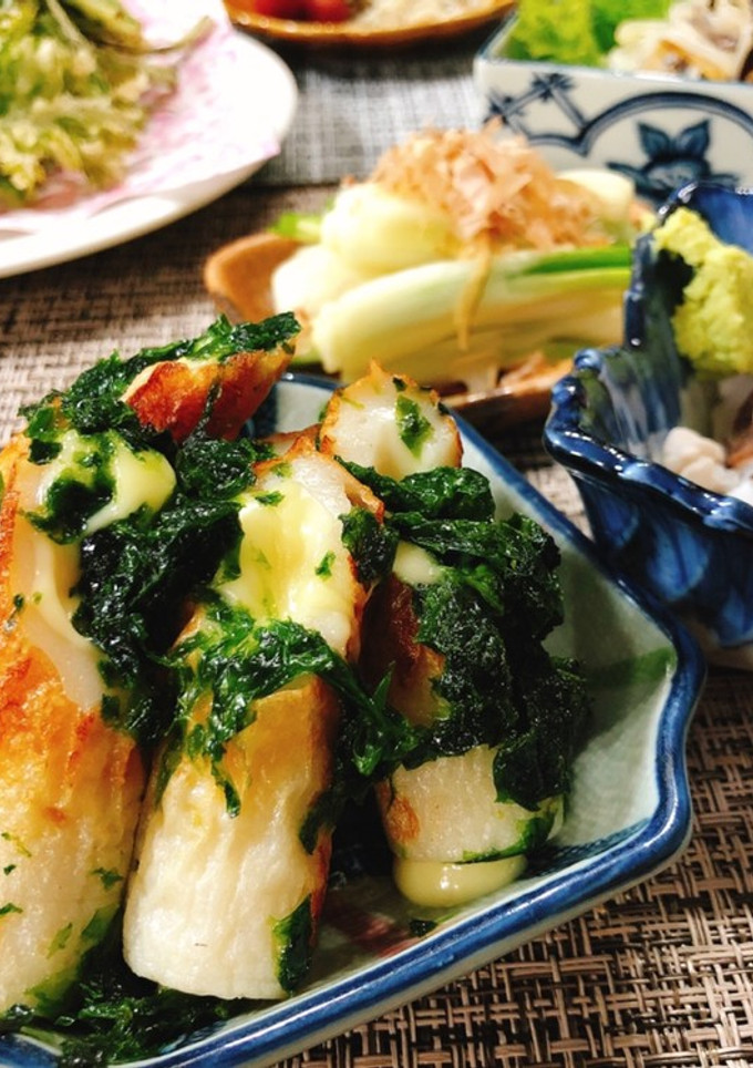 生青のり磯部焼き-レシピのメイン写真