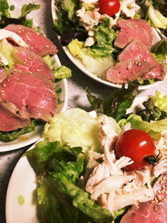 フライパンでローストビーフ 放置で簡単に-レシピのメイン写真