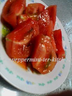トマトサラダ♥砂糖&オリーブ油で♪-レシピのメイン写真