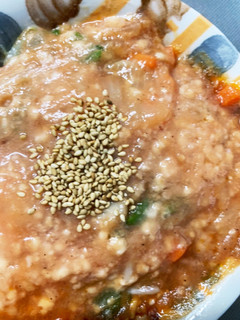全てレンジ超旨ソースひき肉のせドーム蒸し-レシピのメイン写真