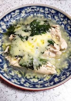 超簡単!ささみの大葉チーズ蒸し-レシピのメイン写真
