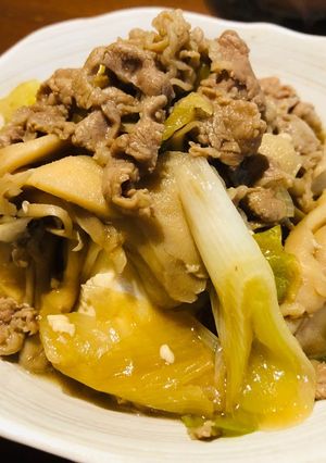 フライパンで牛肉豆腐。-レシピのメイン写真