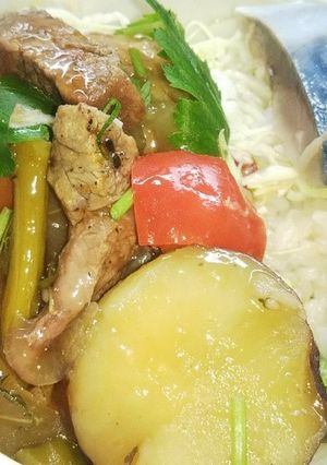 合盛丼（血管プラークダイエット1487）-レシピのメイン写真