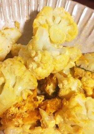 カリフラワーとカボチャのカレーマヨ-レシピのメイン写真