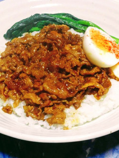 豚コマで!簡単魯肉飯風カレー-レシピのメイン写真