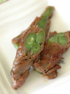 じゅわ~~っと☆インゲンの牛肉巻き-レシピのメイン写真