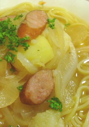 ジャーマンポテトスープパスタ★-レシピのメイン写真