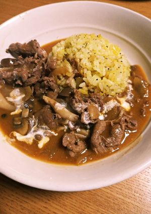 ビーフストノガノフ(簡単お家風)-レシピのメイン写真