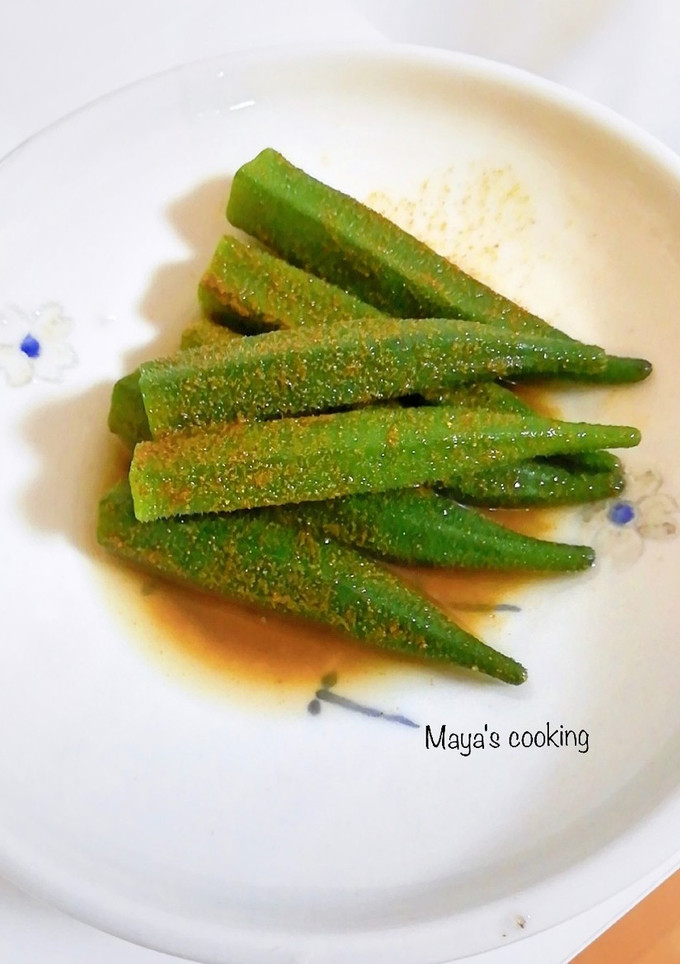 【作り置き】オクラのカレー煮浸し-レシピのメイン写真