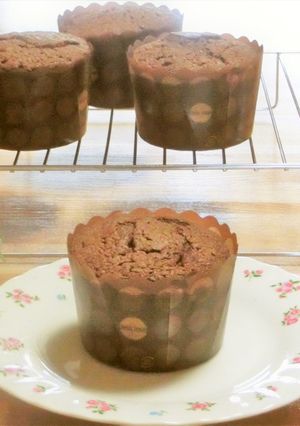 ☆HMでチョコカップケーキ☆-レシピのメイン写真