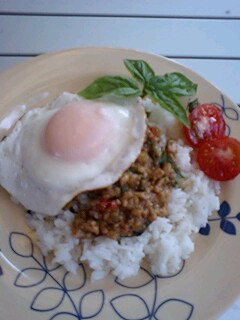 タイカレーを使ってガバオご飯-レシピのメイン写真