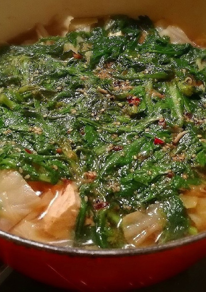 肉だんごのごましょうゆ鍋-レシピのメイン写真