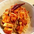 めちゃめちゃ簡単シーフードのトマトパスタ
