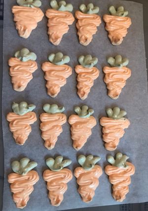 メレンゲクッキー人参-レシピのメイン写真