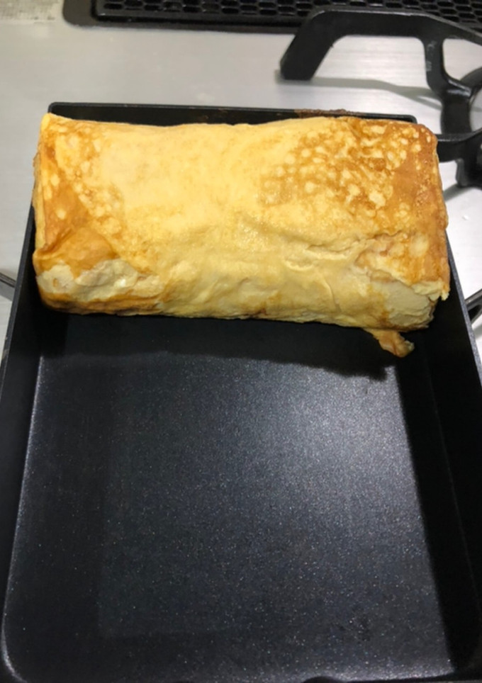 めんつゆ使った　出汁巻き卵-レシピのメイン写真