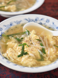 もやしとにらのかきたま中華風スープ-レシピのメイン写真