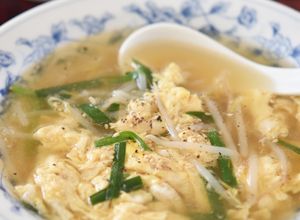 もやしとにらのかきたま中華風スープ-レシピのメイン写真