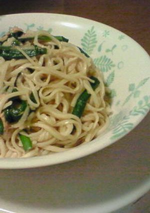 ★ニラとツナのアレンジそうめん★-レシピのメイン写真