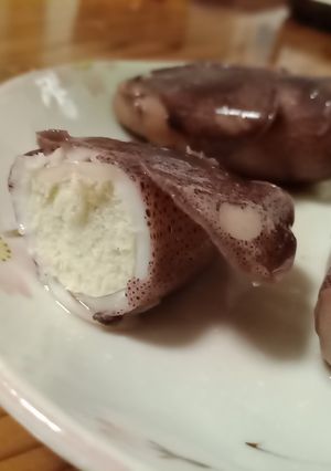 出汁がしみてる！ボウズイカの高野豆腐詰め-レシピのメイン写真